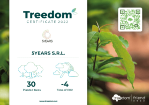 Certificato Treedom 2022
